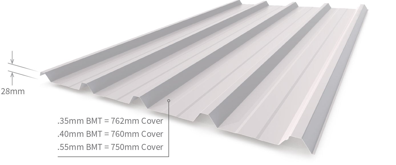 Cladding Roofing Sheeting Walling Superdek Profile NZ